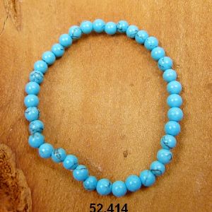 Bracelet pour enfant Turquénite - Howlite bleue