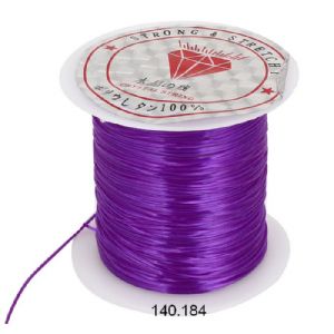 Fil Opalon stretch Violet, 1 bobine env. 10 mètres