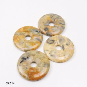 Agate Crazy Lace, donut 4 cm
