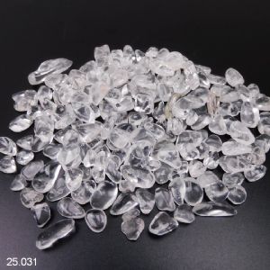100 grammes Cristal de roche granulés Medium, env. 7 à 15 mm