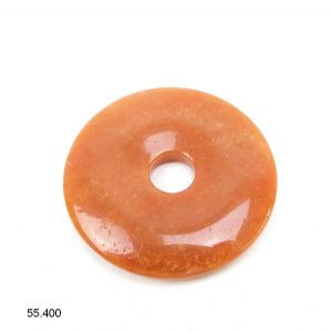 Aventurine orange, donut 4 cm