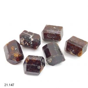 Tourmaline brune - Dravite, biterminée brute 2,5 - 2,8 cm / 17 à 20 grammes