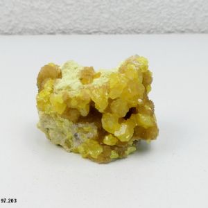 Soufre sur calcite-aragonite. Pièce unique 102 grammes