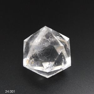 Icosaèdre Cristal de Roche 2,7 cm. Pièce unique