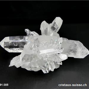 Cristal de roche A, druse du Brésil. Pièce unique 132 grammes
