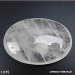 Cristal de Roche avec inclusions, galet 7 x 5 cm. OFFRE SPECIALE