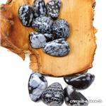 Obsidienne Flocons de Neige, forme libre 2,5 à 3,5 cm. Taille M-L. OFFRE SPECIALE