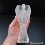 Ange Cristal de Roche du Brésil 18 cm. Pièce unique 545 grammes XXL