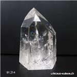 Cristal de roche AA poli 10,4 cm. Pièce unique 632 grammes