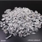100 grammes Cristal de roche granulés Medium, env. 7 à 15 mm