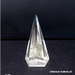 Pentagone 3D - Pyramide Cristal de Roche Pièce unique 46 grammes