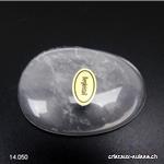Cristal de roche, anti-stress incurvée 5 x 3,5 cm. Qual. A