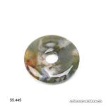 Agate Mousse - Agate indienne donut 3,5 cm. OFFRE SPECIALE