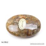 Bronzite, pierre anti-stress arrondie 4,5 x 3 cm. Pièce unique