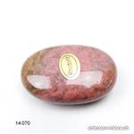 Rhodonite, pierre anti-stress arrondie 4,5 x 3 cm