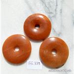 Aventurine rouge, donut 3,5 cm