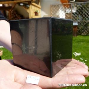 Cube de Schungite env. 8 x 8 cm