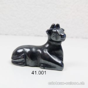 Vache Hématite 4 cm