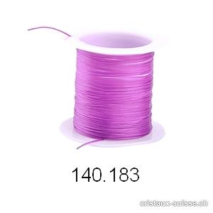 Fil Opalon stretch Violet clair - Parme, 1 bobine env. 10 mètres