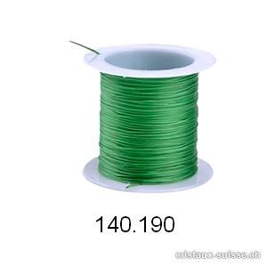 Fil Opalon stretch Vert, 1 bobine env. 10 mètres