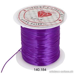 Fil Opalon stretch Violet, 1 bobine env. 10 mètres