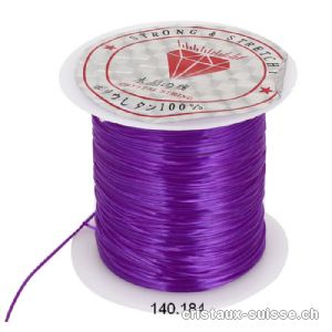 Fil Opalon stretch Violet, 1 bobine env. 10 mètres