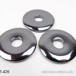 Hématite donut 4 cm