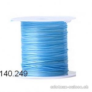 Fil Opalon stretch Bleu clair, 1 bobine env. 10 mètres