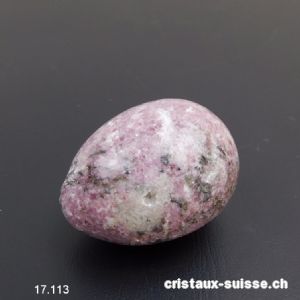 1 Oeuf YONI Lépidolite 4 x 3 cm. Taille M. NON PERCÉ