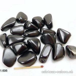 Schungite 2,5 - 3,5 cm, 11 à 15 grammes. Taille L
