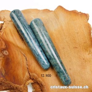 Bâton Apatite bleue 10 x épais. 2 cm