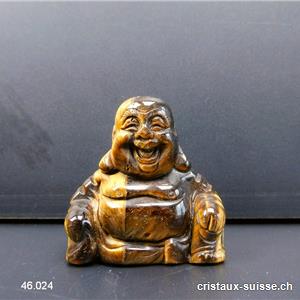 Petit Bouddha Oeil de Tigre 3 cm