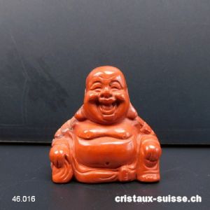 Bouddha Jaspe rouge 3,5 x 3,5 cm