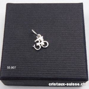 Pendentif - Charm mini OM en argent 925