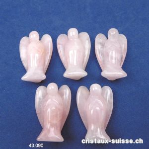 Ange Quartz rose 3,8 - 4 cm