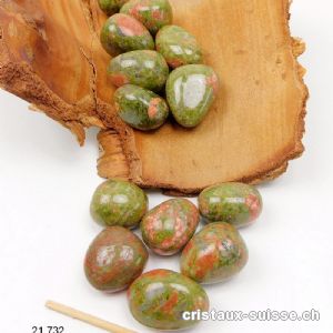 Unakite - épidote 2 - 3 cm. Taille M