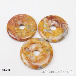 Agate Crazy Lace, donut 4 cm