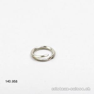 Anneau magique ouvert 6 mm en argent 925. OFFRE SPECIALE