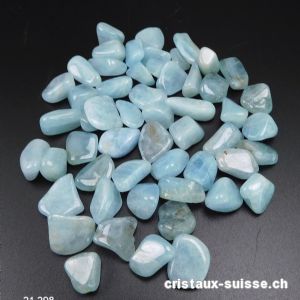 Aigue-marine 1 - 1,5 cm. Taille XS-S