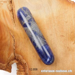 Bâton de massage Sodalite env. 9 x 2 cm