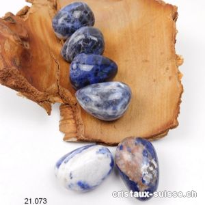 Sodalite 3 - 4 cm / 25 à 30 grammes. Taille XL