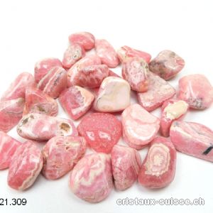 Rhodochrosite d'Argentine 1,4 à 2,3 cm / 3 à 4 grammes. Taille S