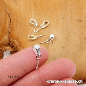 Oeillet 8 x épais. 3,5 mm pour pendentif, argent 925