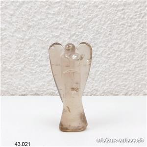 Ange Quartz fumé 5,5 x 2,5 cm