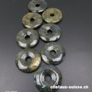 Labradorite, Donut 4,5 cm. OFFRE SPECIALE