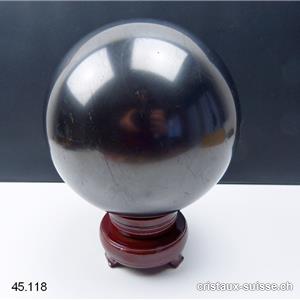 Boule Schungite, diamètre 15 cm. Pièce unique 4,02 kilos. Offre Spéciale 