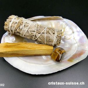 Set Purification - Sauge blanche, Palo Santo, Oeil de Tigre. Offre Spéciale