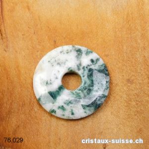 Agate des Arbres, donut 3 cm