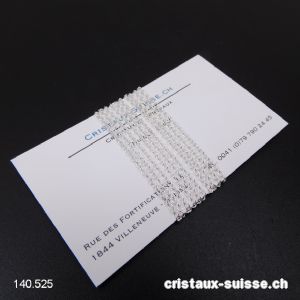Chaîne Maille en argent 925/1000. 1 mètre x épaisseur 1,8 mm