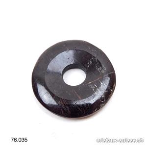 Tourmaline noire - Schörl - Donut 3 cm. Qual. AB. OFFRE SPECIALE